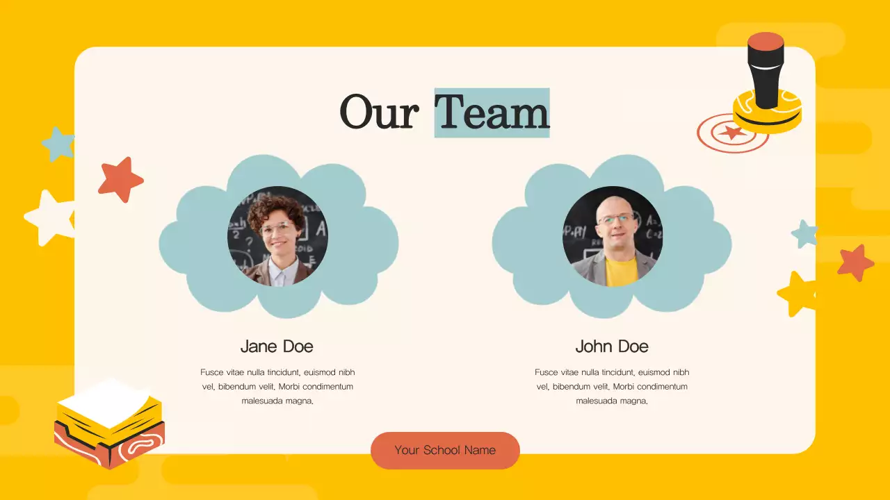 Orange Simple Study Guide Presentation