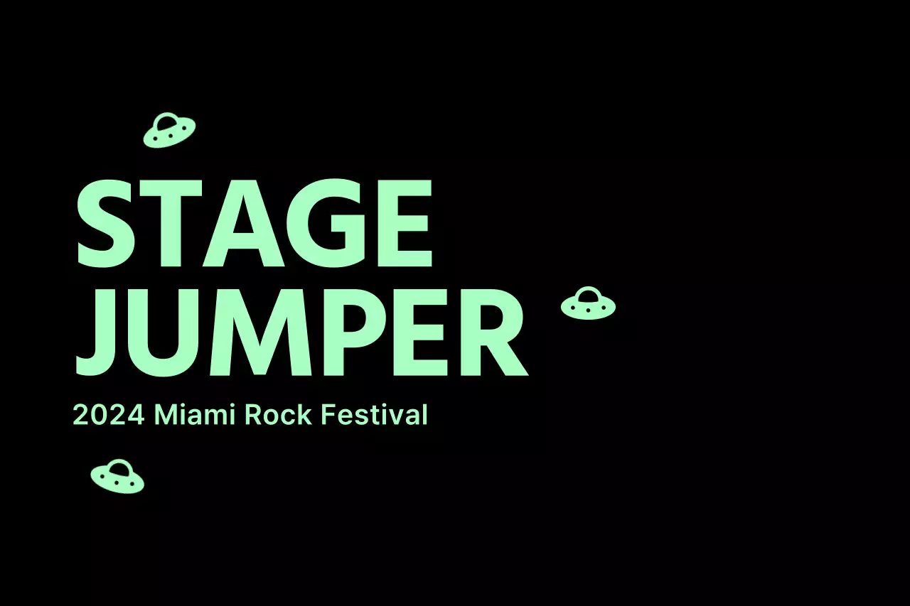 Designing a festival concept using black and pastel two-tone colors