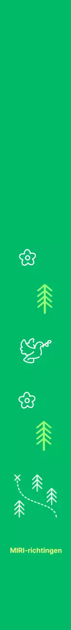 Strakke en leuke routebeschrijving met lijnillustraties van de natuur