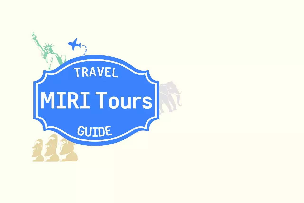 A tour guide concept in beige and blue