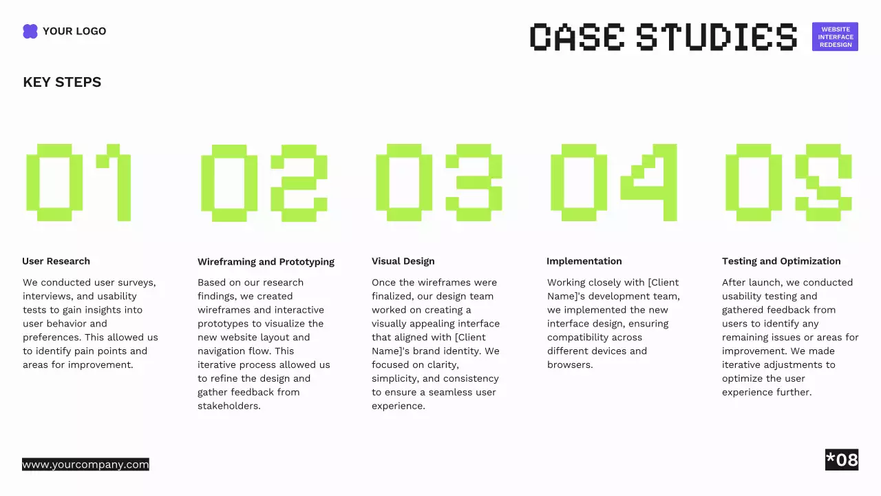 Green Retro Ui Portfolio Presentation