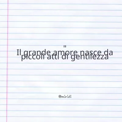 Semplice post sentimentale in blu e nero