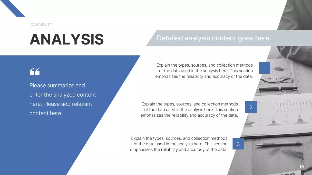 Blue Modern Company Report Presentation