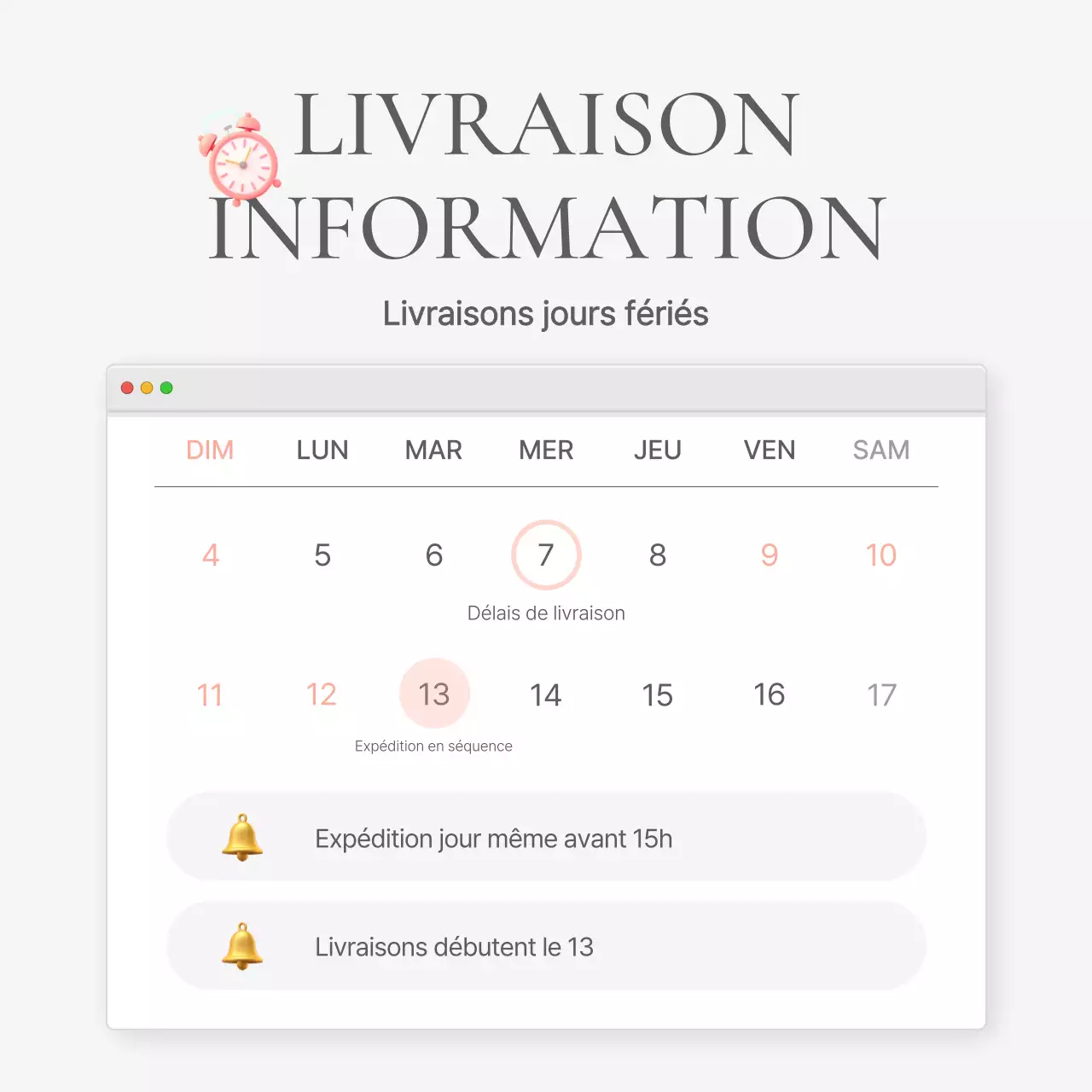 Un centre commercial de mode décoré avec un style simple d'emoji blancs et gris, avec les instructions et précautions nécessaires.