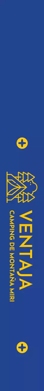 Diseñar un camping con iconos ilustrados