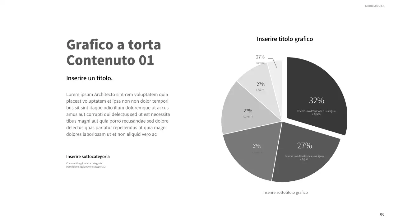 Rapporti stampabili moderni in bianco e nero