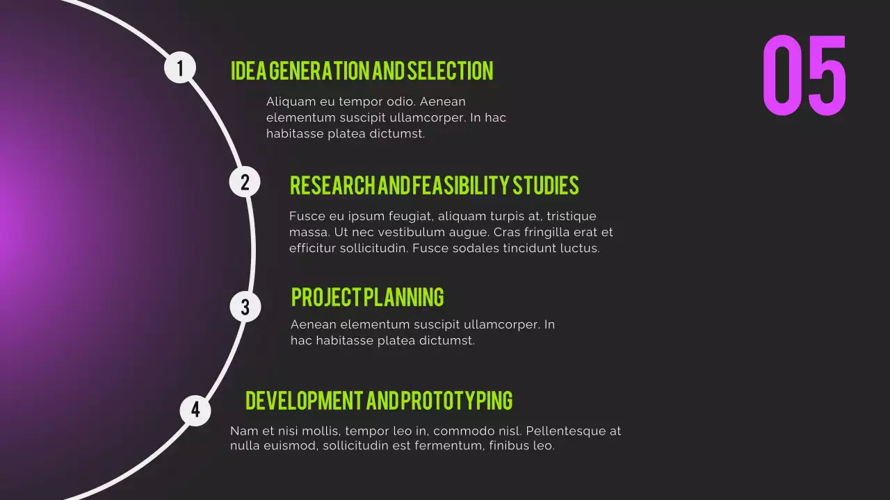 Green Modern R&D Orientation Presentation