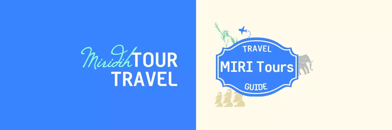 A tour guide concept in beige and blue