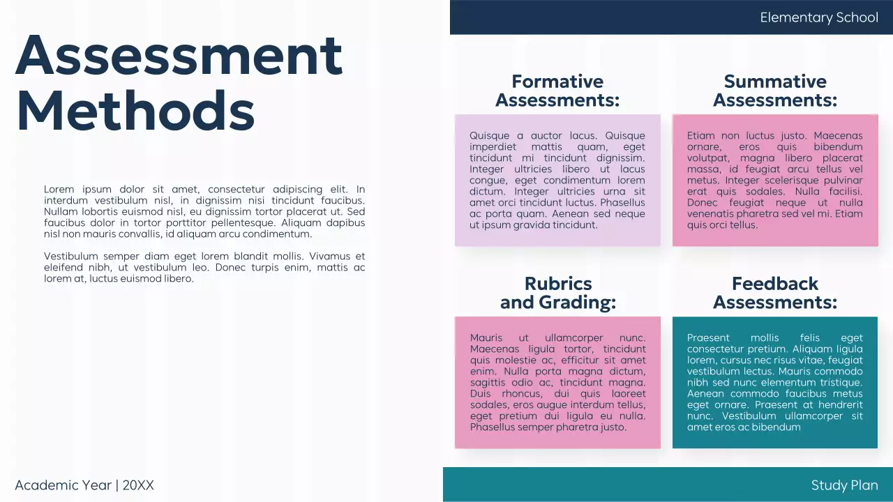 Teal Professional Classroom Guide Presentation