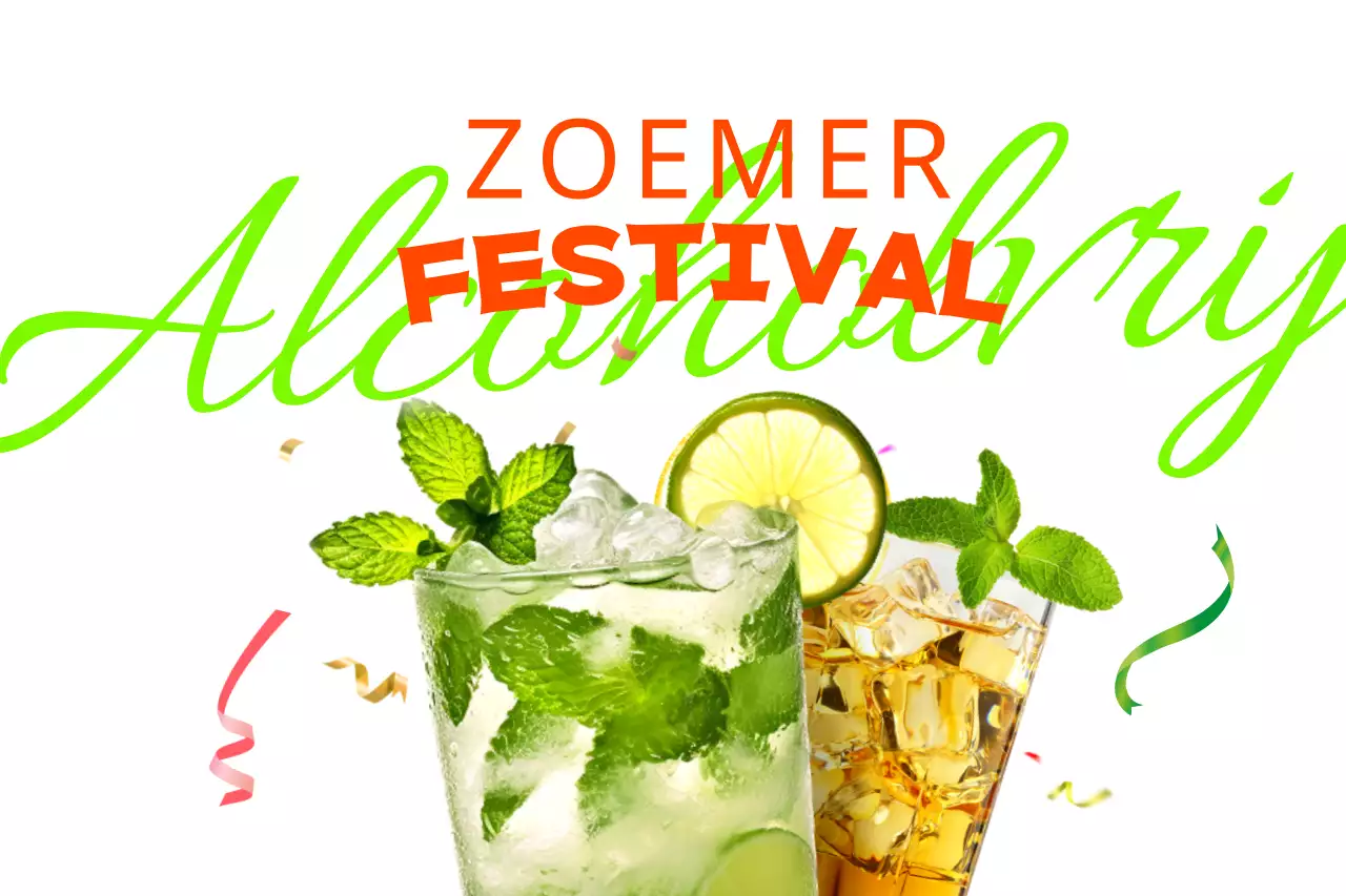 Op zomerfestivals geïnspireerde drankjes en briefpapier
