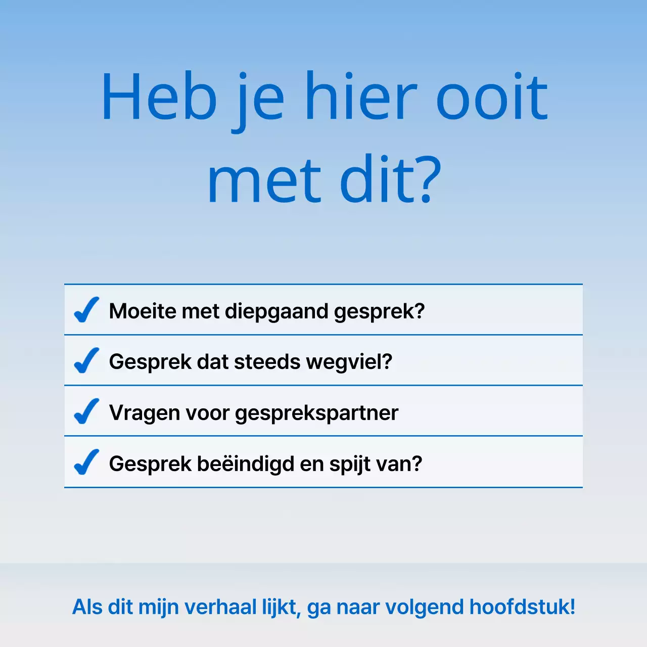 Minimalistische boekpromotie in blauw en lichtblauw