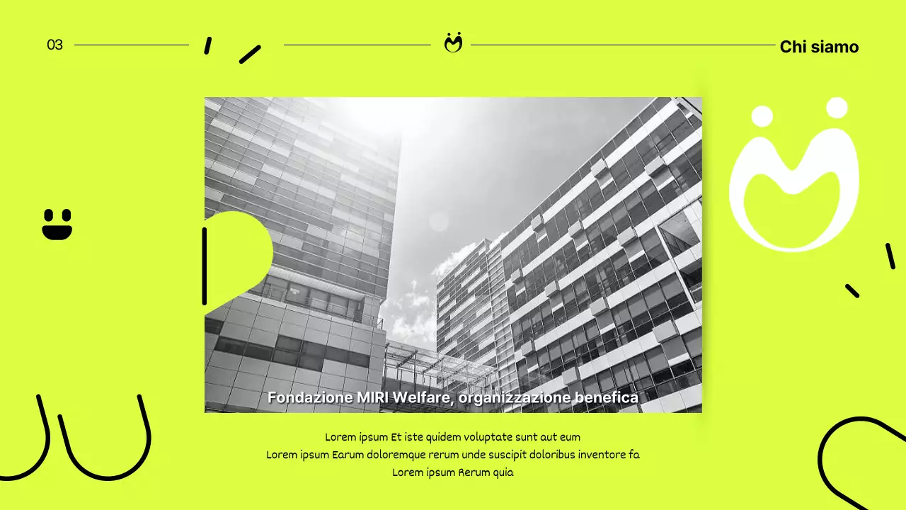 Una proposta di sponsorizzazione fluorescente e pop-art