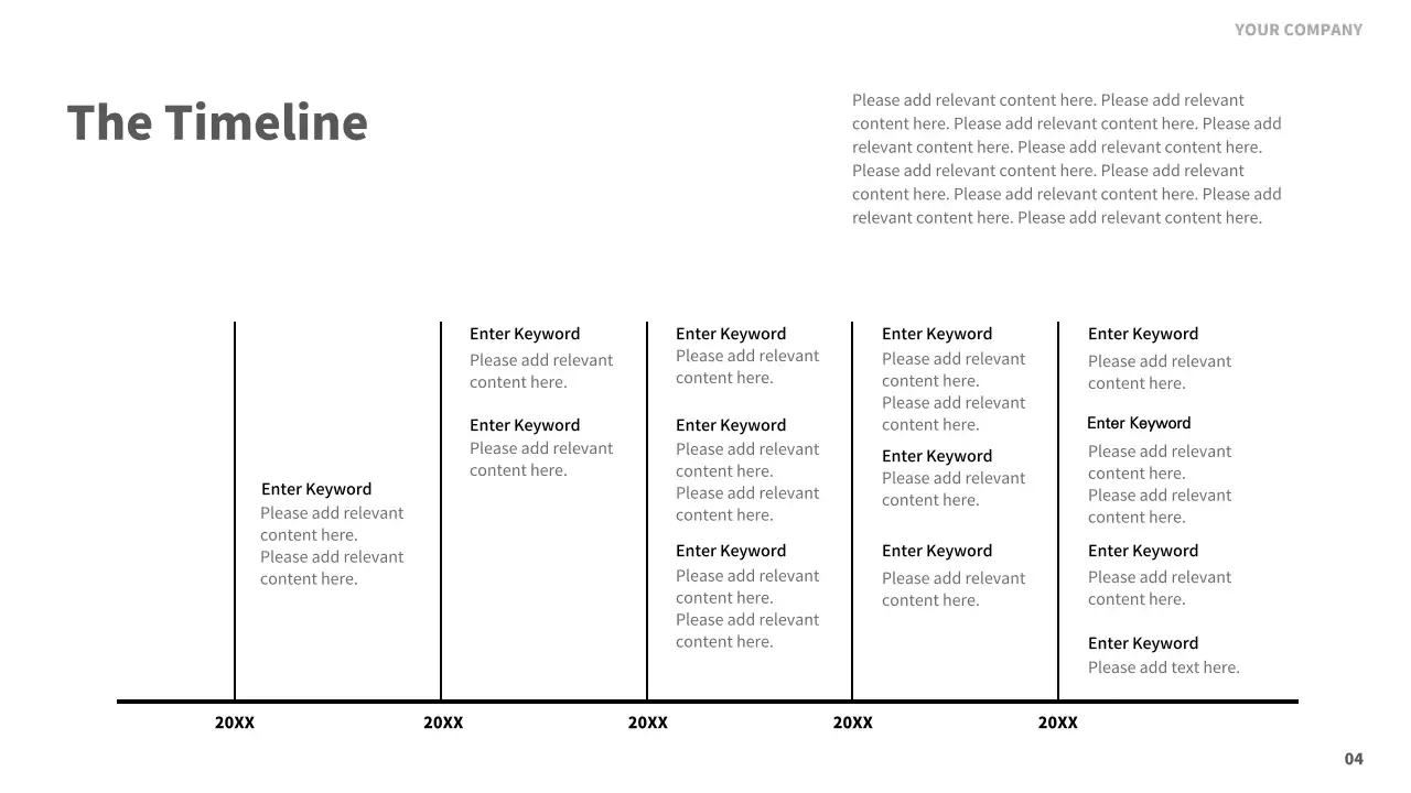 Modern printable reports in black and white