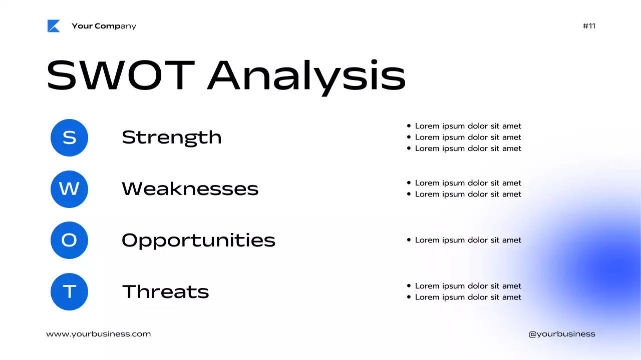 Blue Professional Business Presentation