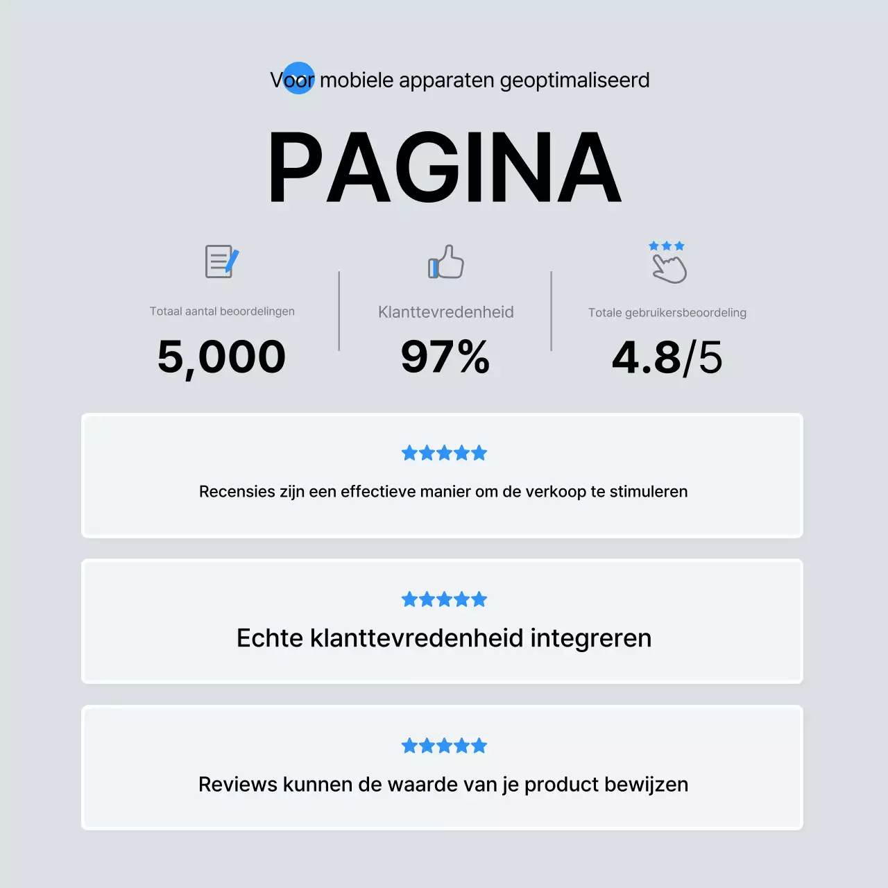 Promoot trendy modeoverzichten in blauw en grijs