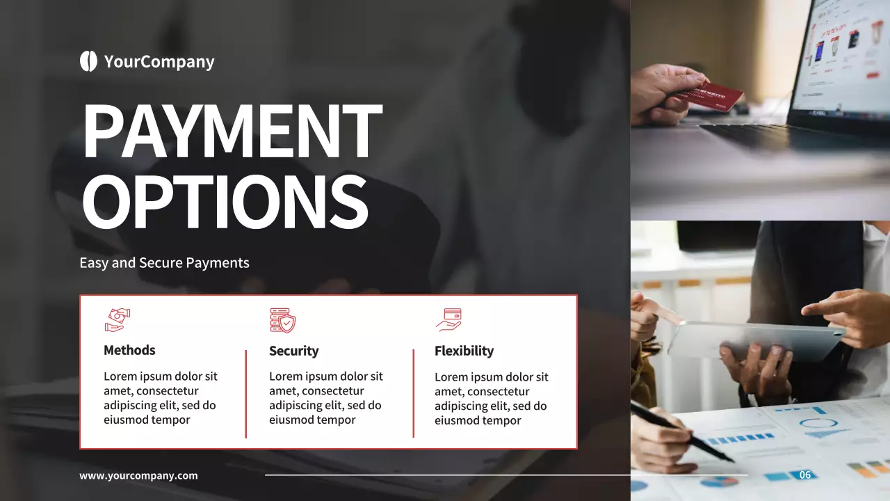 Red Modern Coffee Promotion Presentation