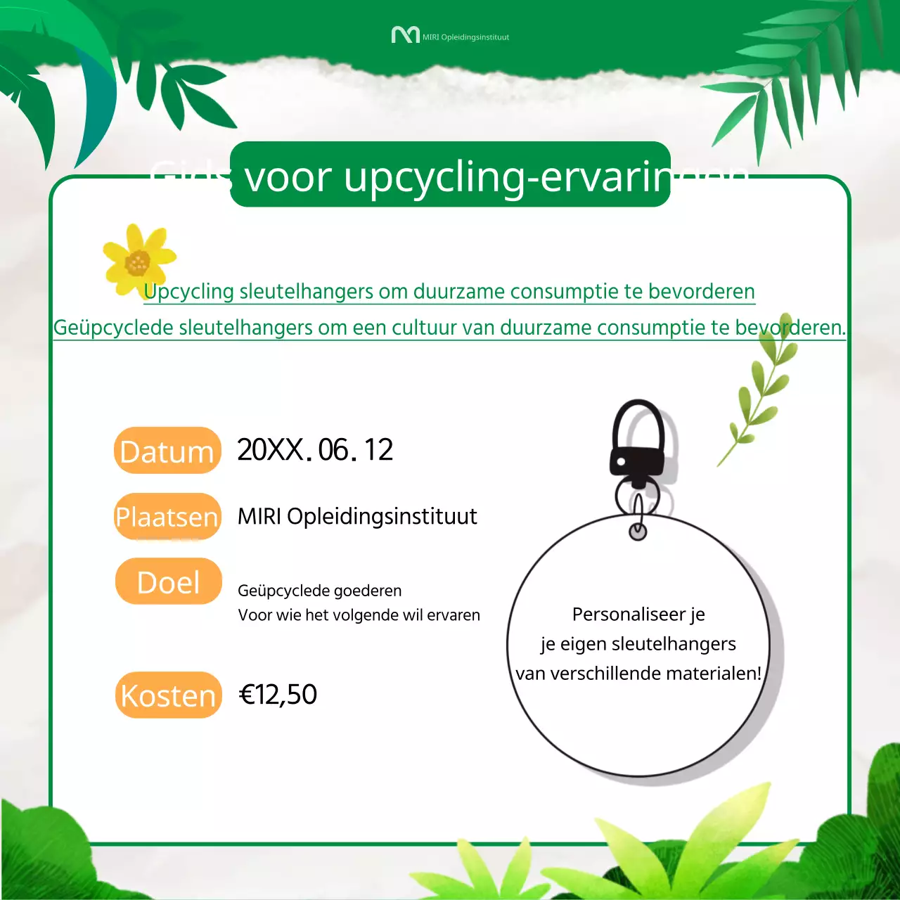Een gids voor upcyclen in het groen
