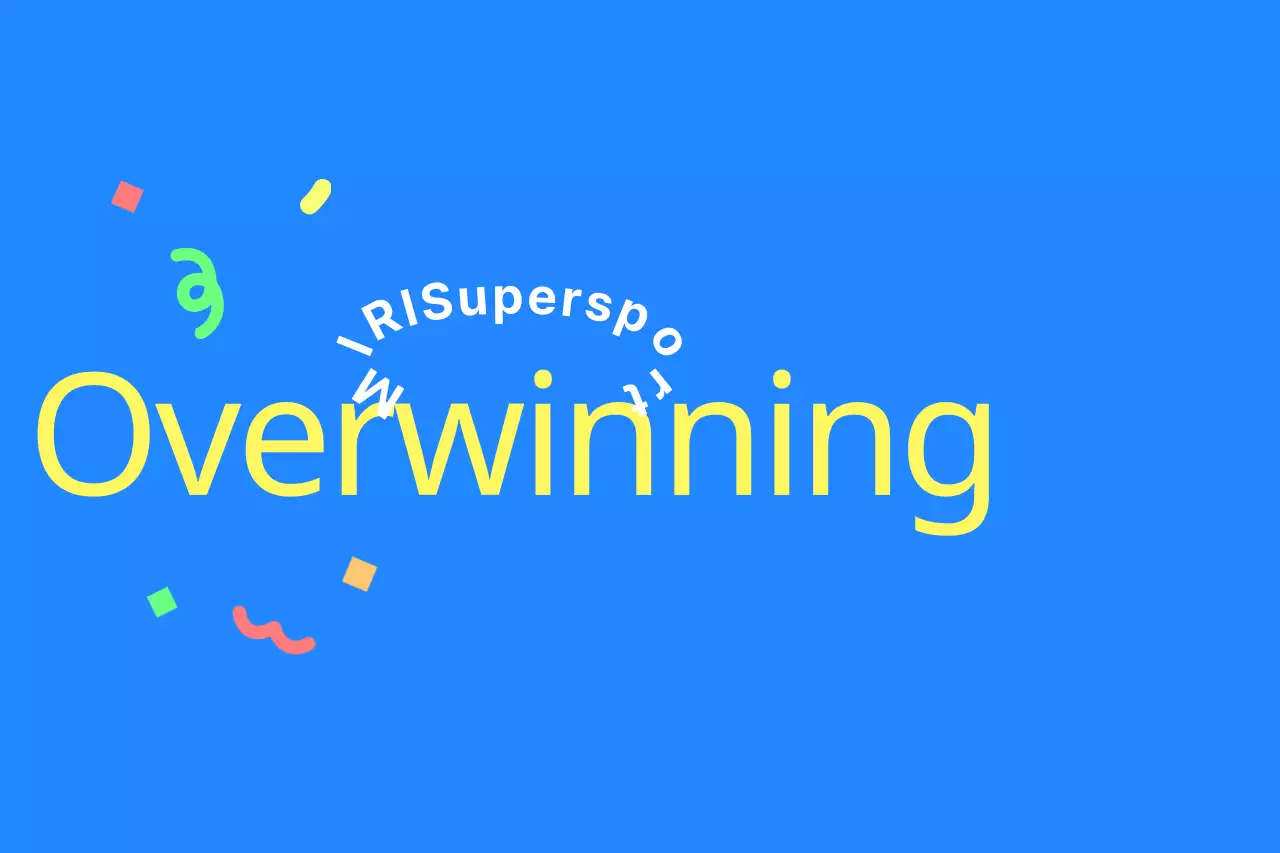 Vrolijke konijnfiguren en kleurrijke atletiek