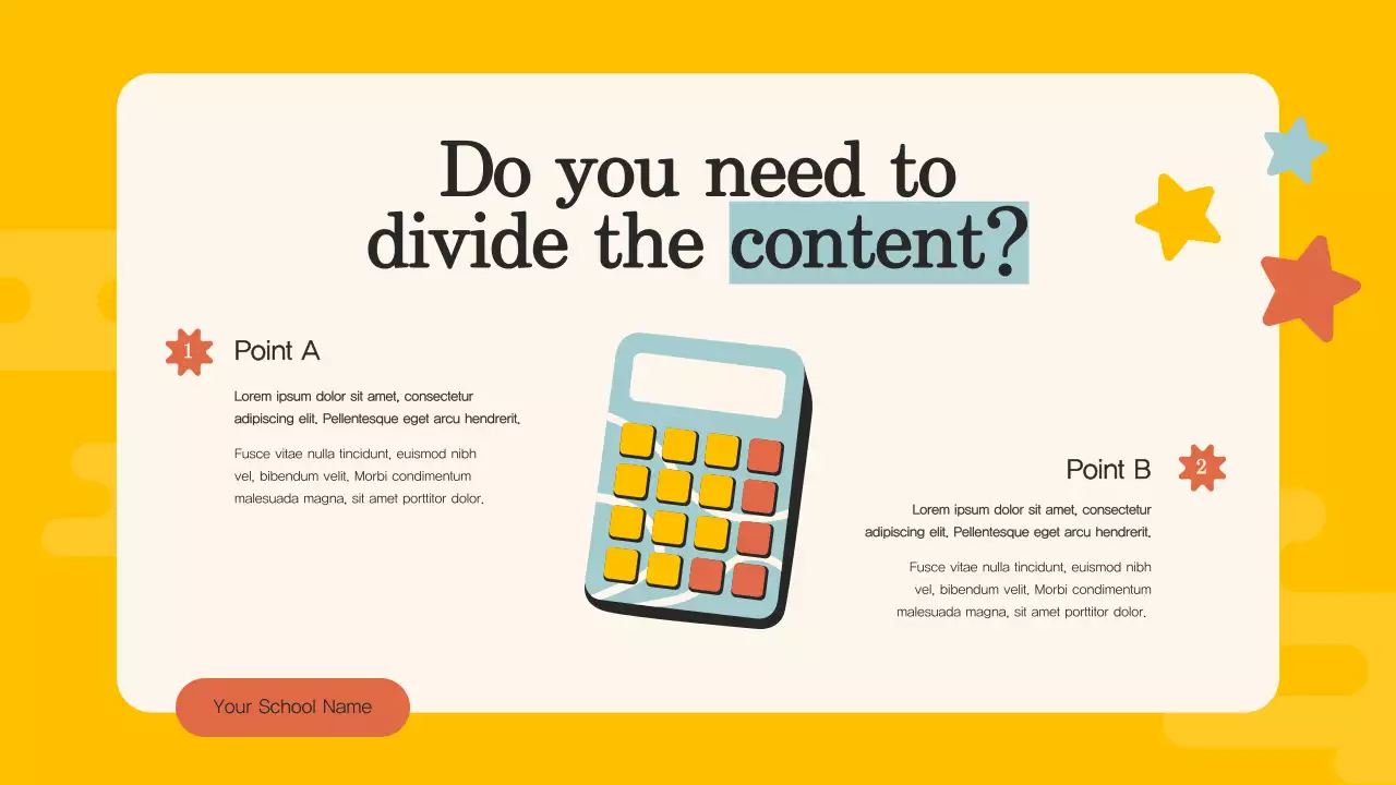 Orange Simple Study Guide Presentation