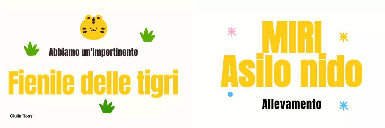 Design per un concetto di cameretta accogliente con illustrazioni di animali