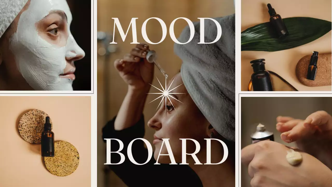 Beige Minimalist Cosmetics Promotion Presentation