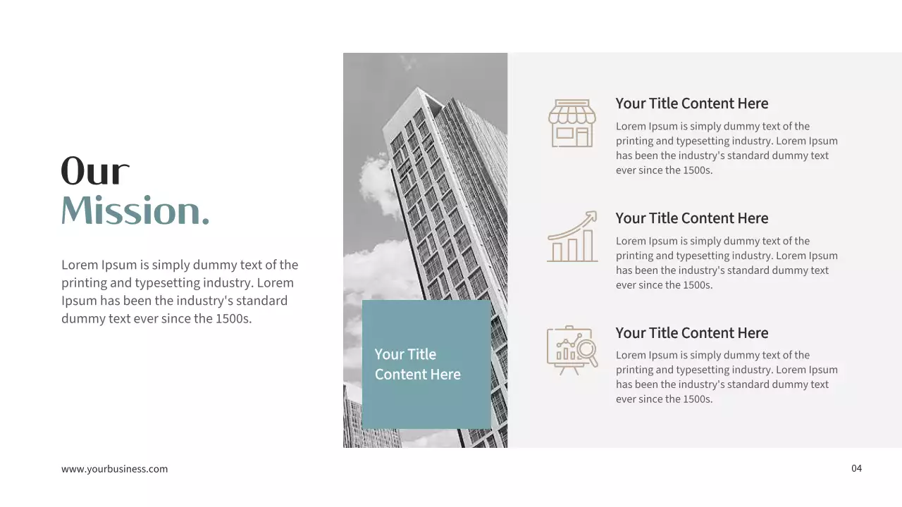 티엘 미니멀 비즈니스 프레젠테이션