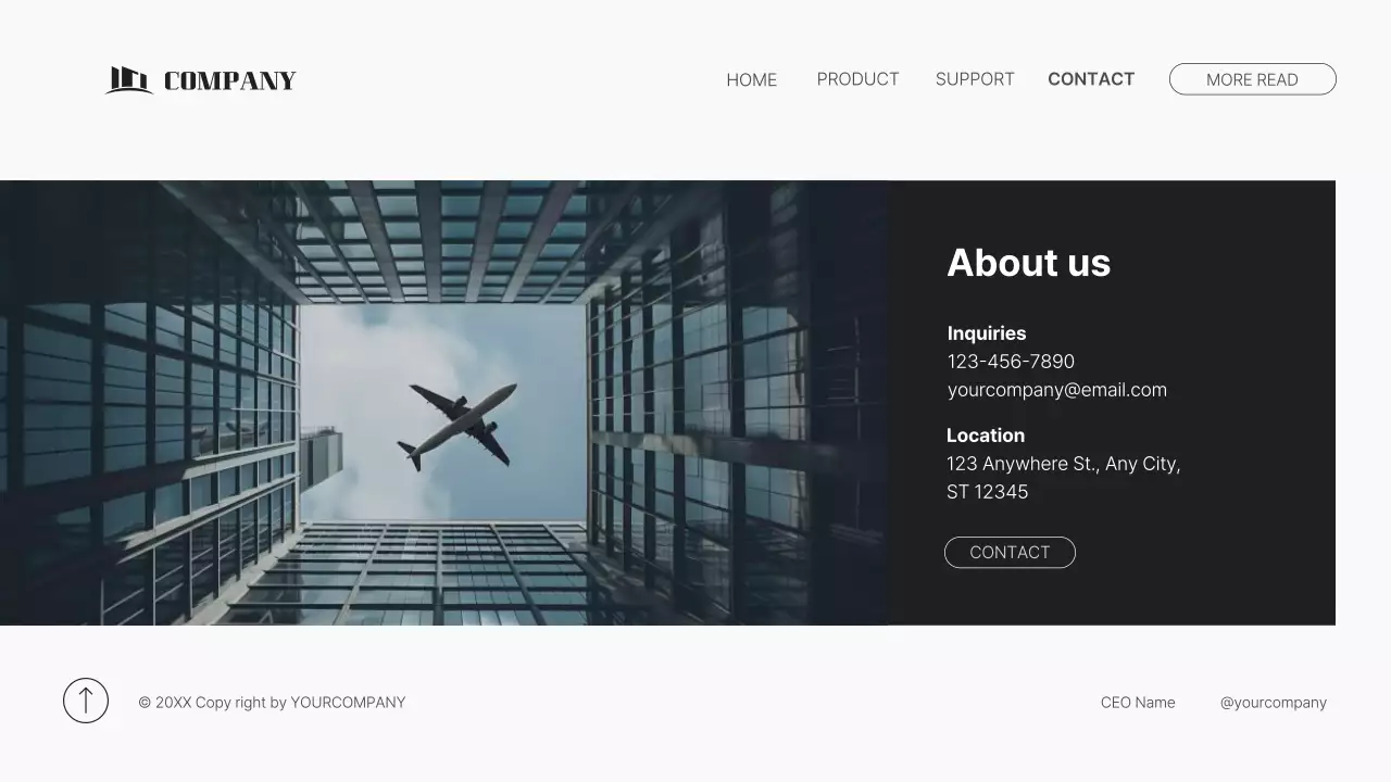 화이트 모던 비즈니스 프로모션 프레젠테이션