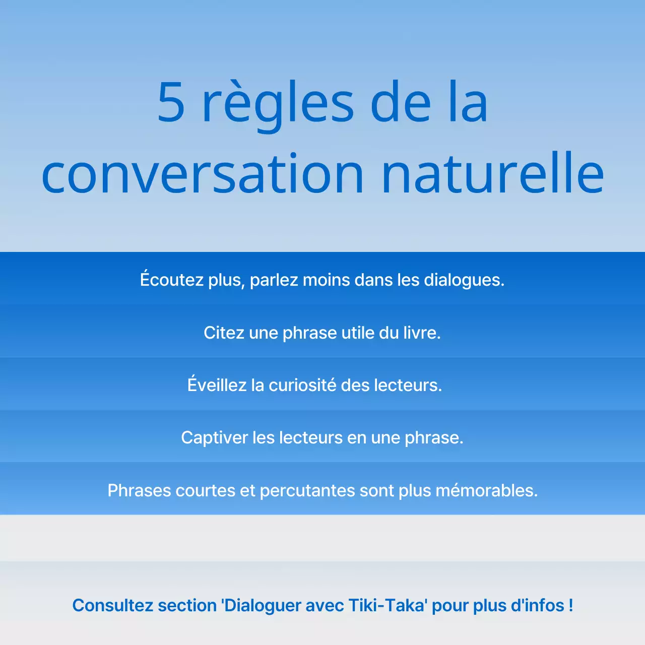 Promotion minimaliste du lancement d'un livre en bleu et bleu clair