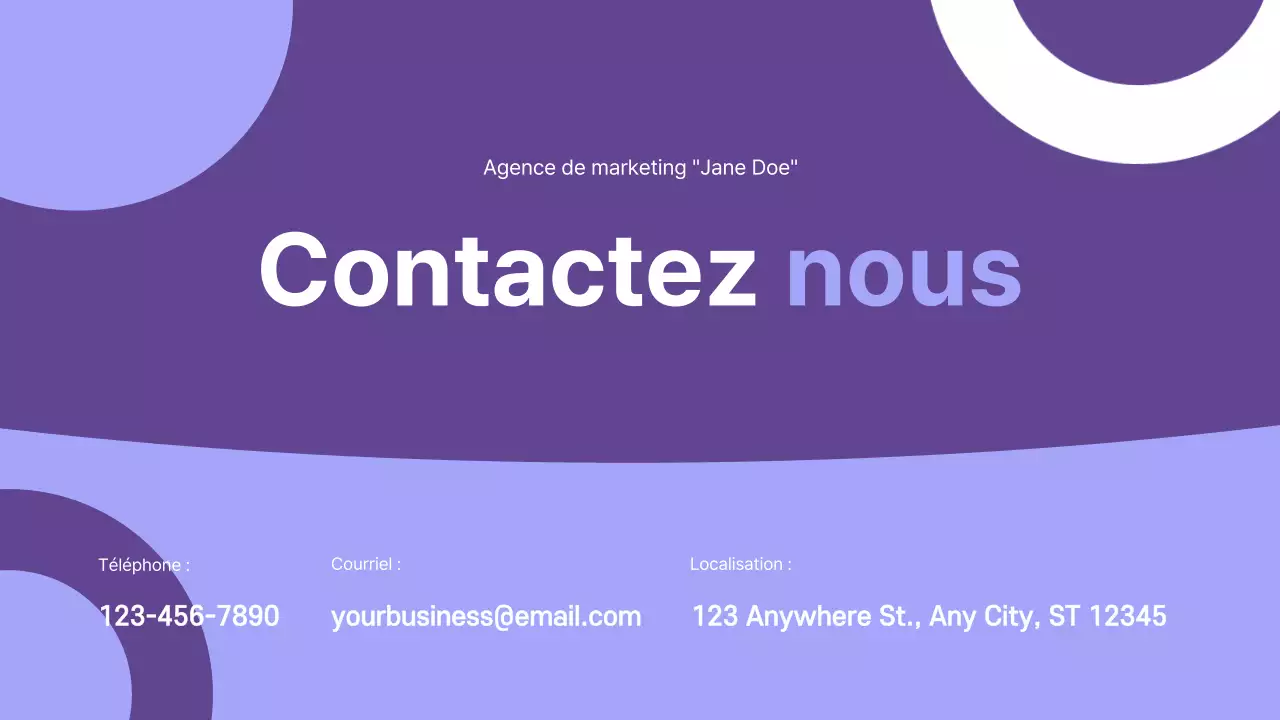 Présentation de la stratégie d'entreprise moderne de Purple