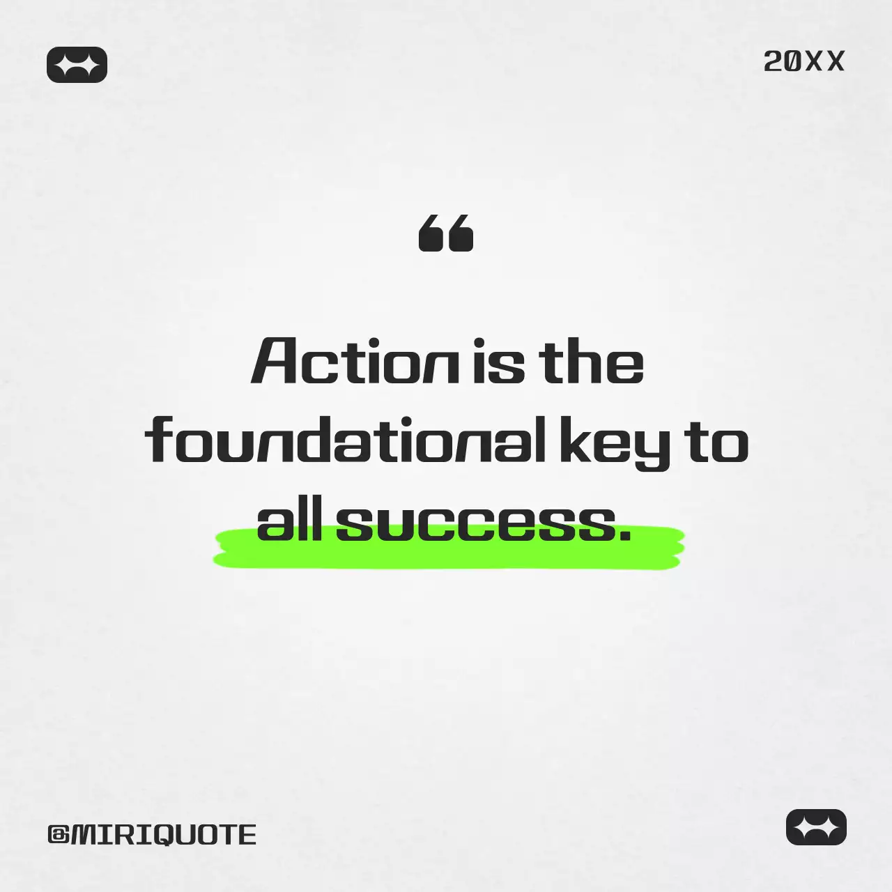 Green Minimal Motivation Announcement Social Media Post