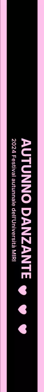 Concept design per il festival con combinazione di colori nero e pastello.