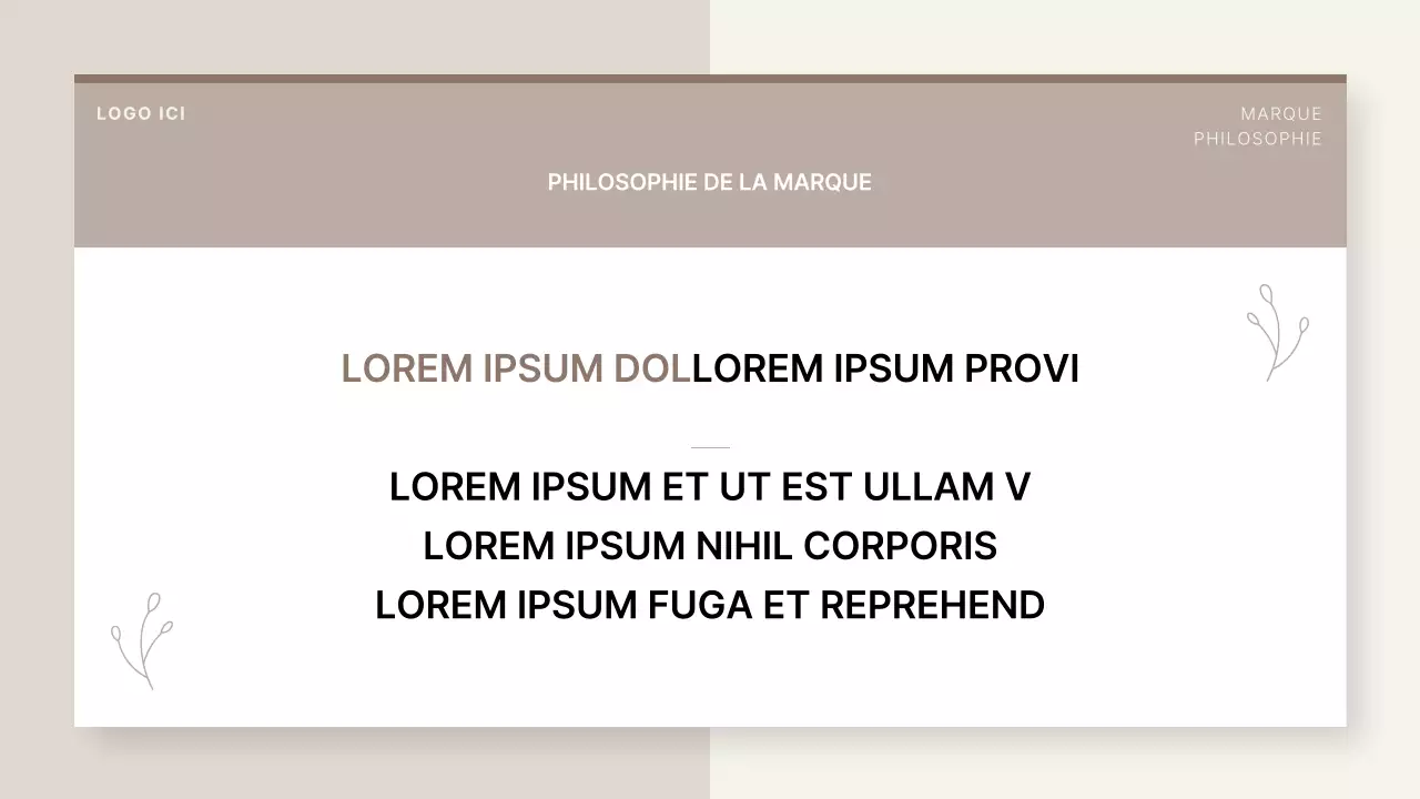 Un simple studio de bougies beige et ivoire - déclaration de marque d'une petite entreprise