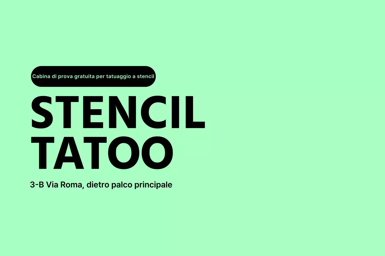 Concept design per il festival con combinazione di colori nero e pastello.