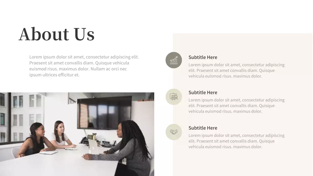 Beige Minimal Business Presentation