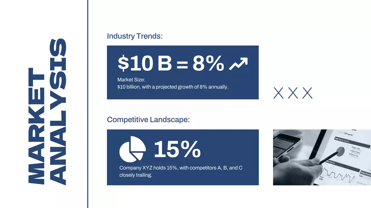 Blue Professional Business Report Presentation