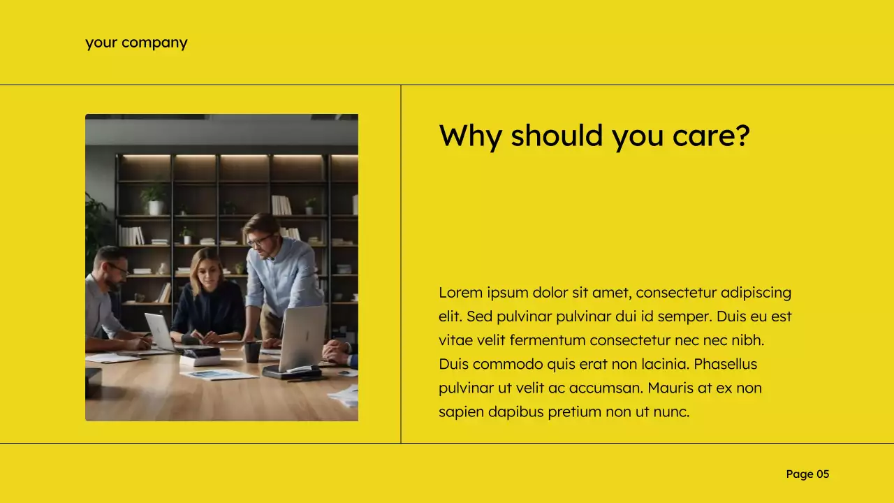 Yellow Modern Sales Promotion Presentation