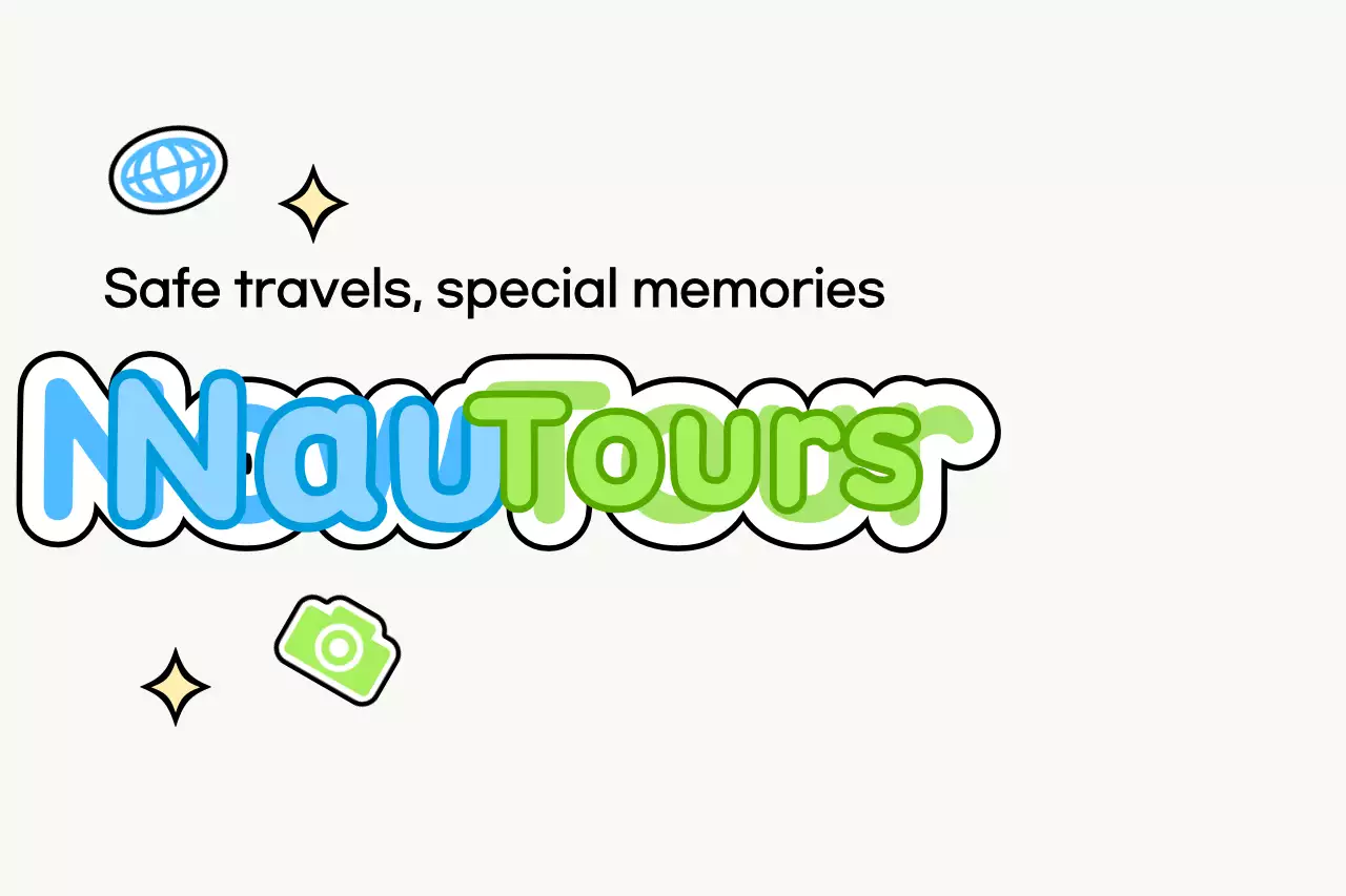 Designing a cute tour guide with a variety of icons
