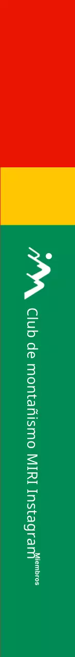 Diseño conceptual de un club de montaña con colores llamativos