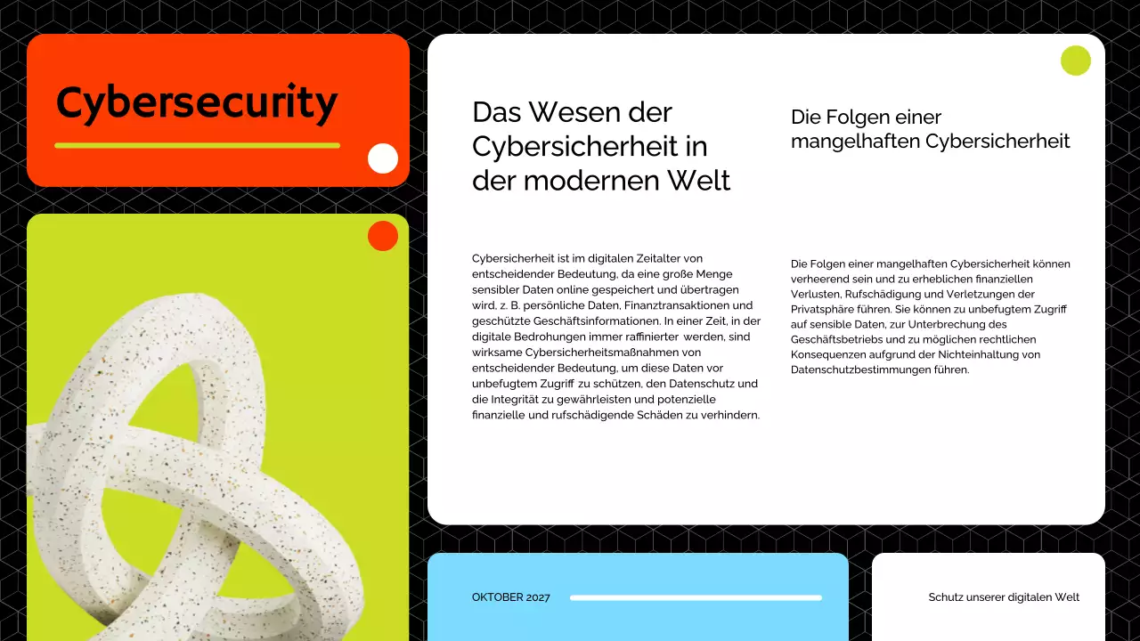 Rot und Kalk Moderne Cybersicherheit Vorlesungsmaterial
