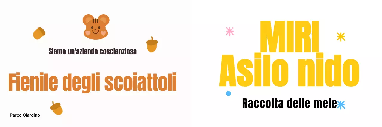 Design per un concetto di cameretta accogliente con illustrazioni di animali