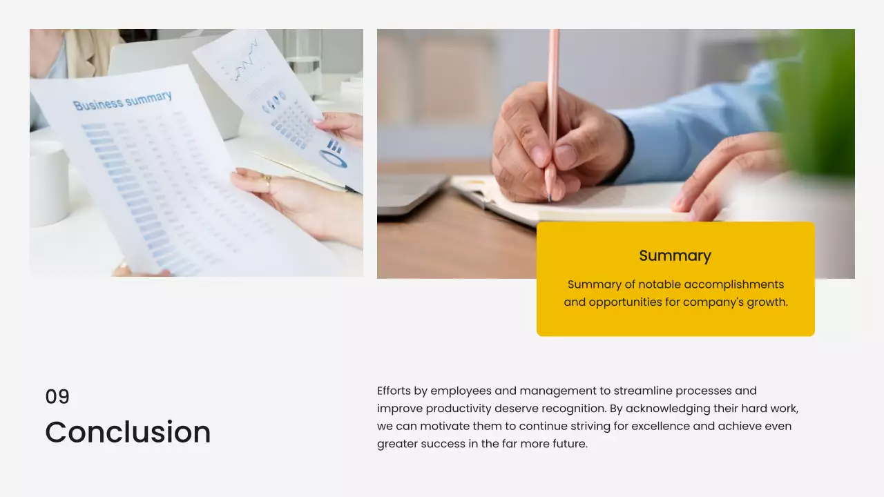 Apresentação do Relatório de Operações Modernas Amarelas