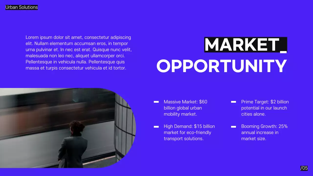 Black Modern Smart Solutions Pitch Presentation