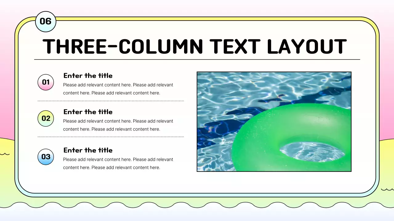 다채로운 장난기 넘치는 브랜드 프레젠테이션