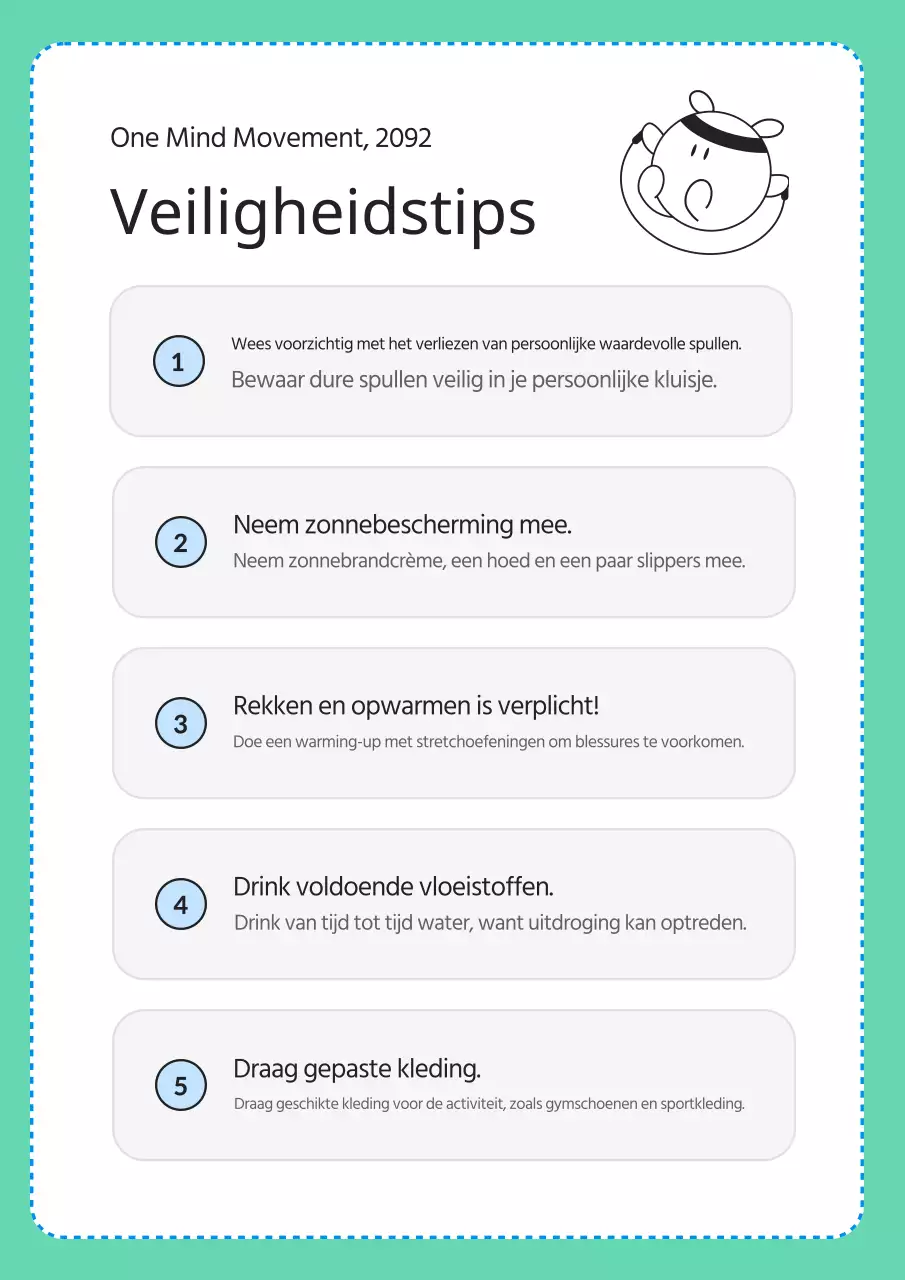 Een gids voor de geel-blauwe sportdag