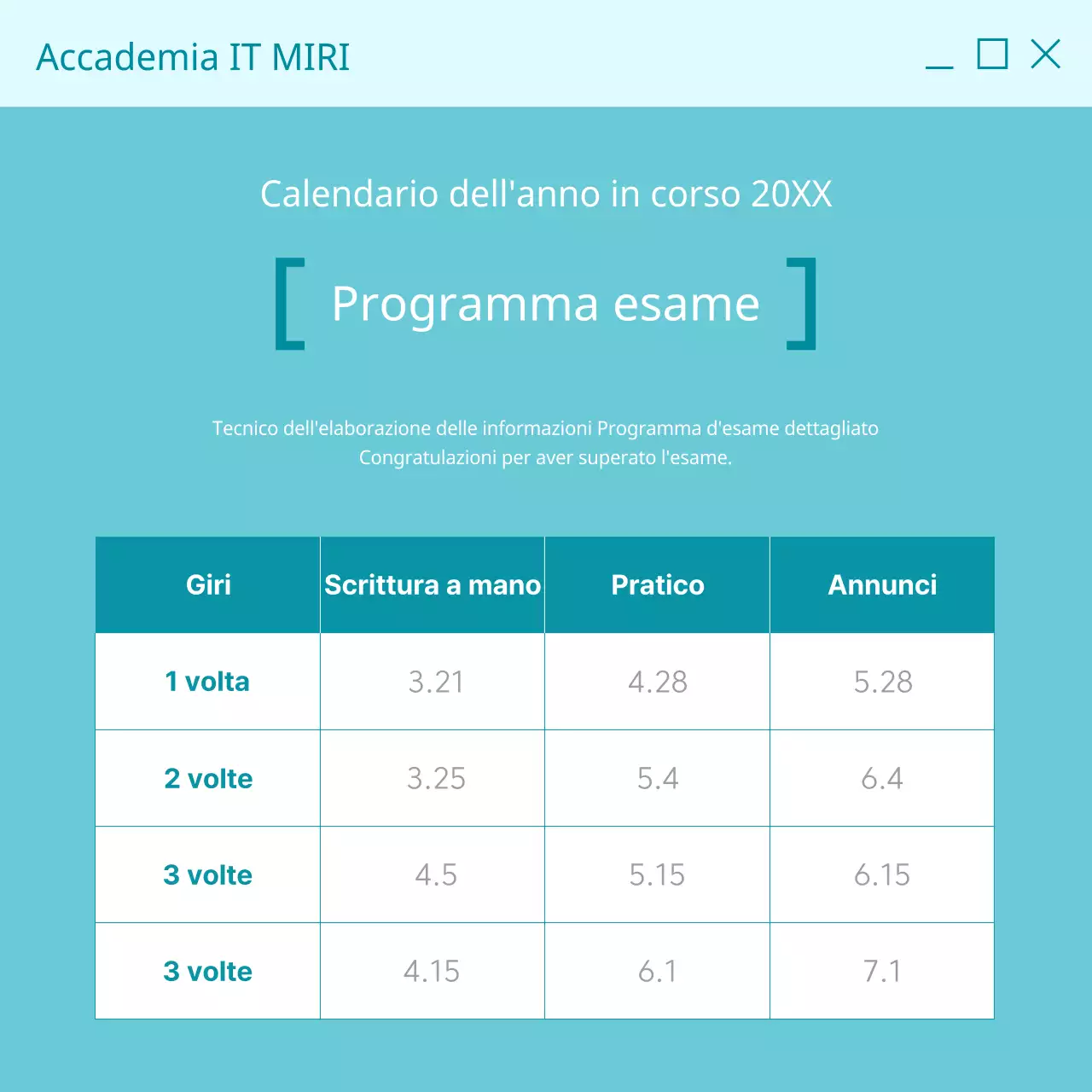 Promuovere corsi di certificazione di tendenza con uno sfondo blu chiaro
