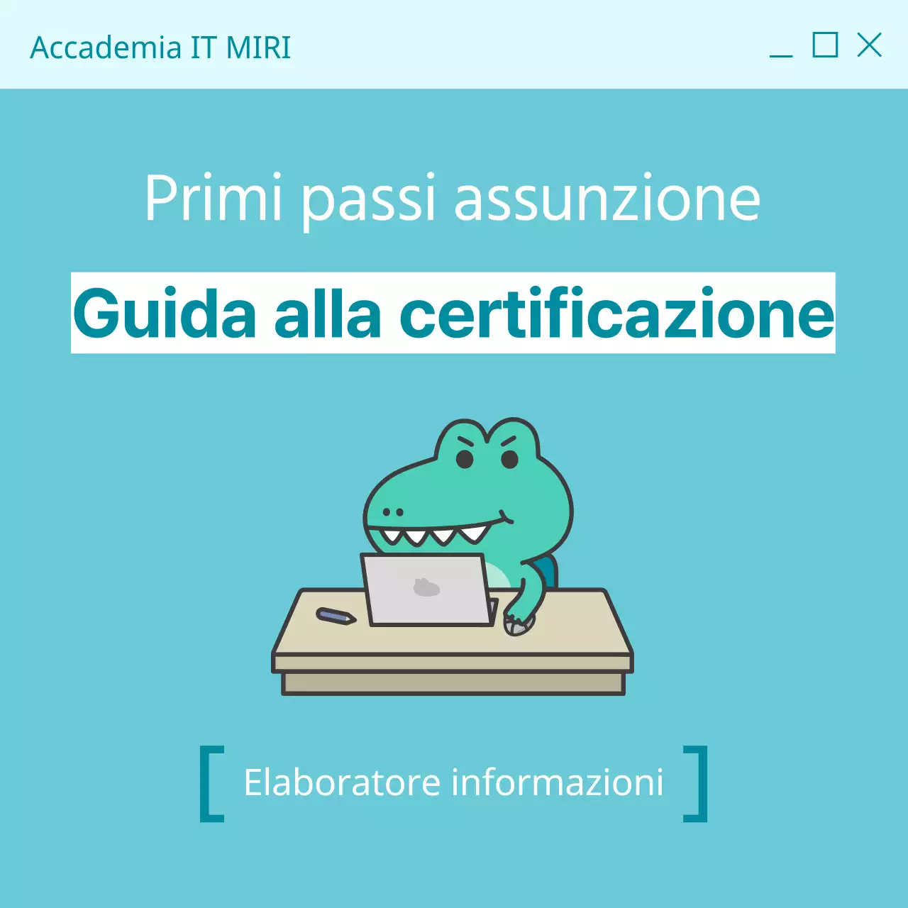 Promuovere corsi di certificazione di tendenza con uno sfondo blu chiaro