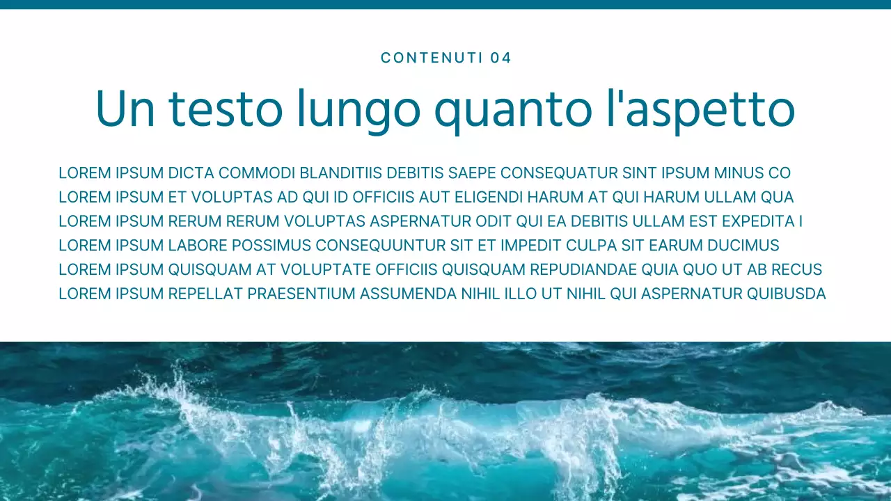 Semplice presentazione di sfondo estivo in bianco e menta