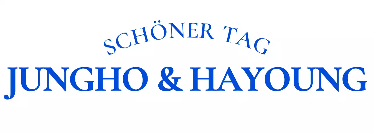 Klares Design mit englischen Namen