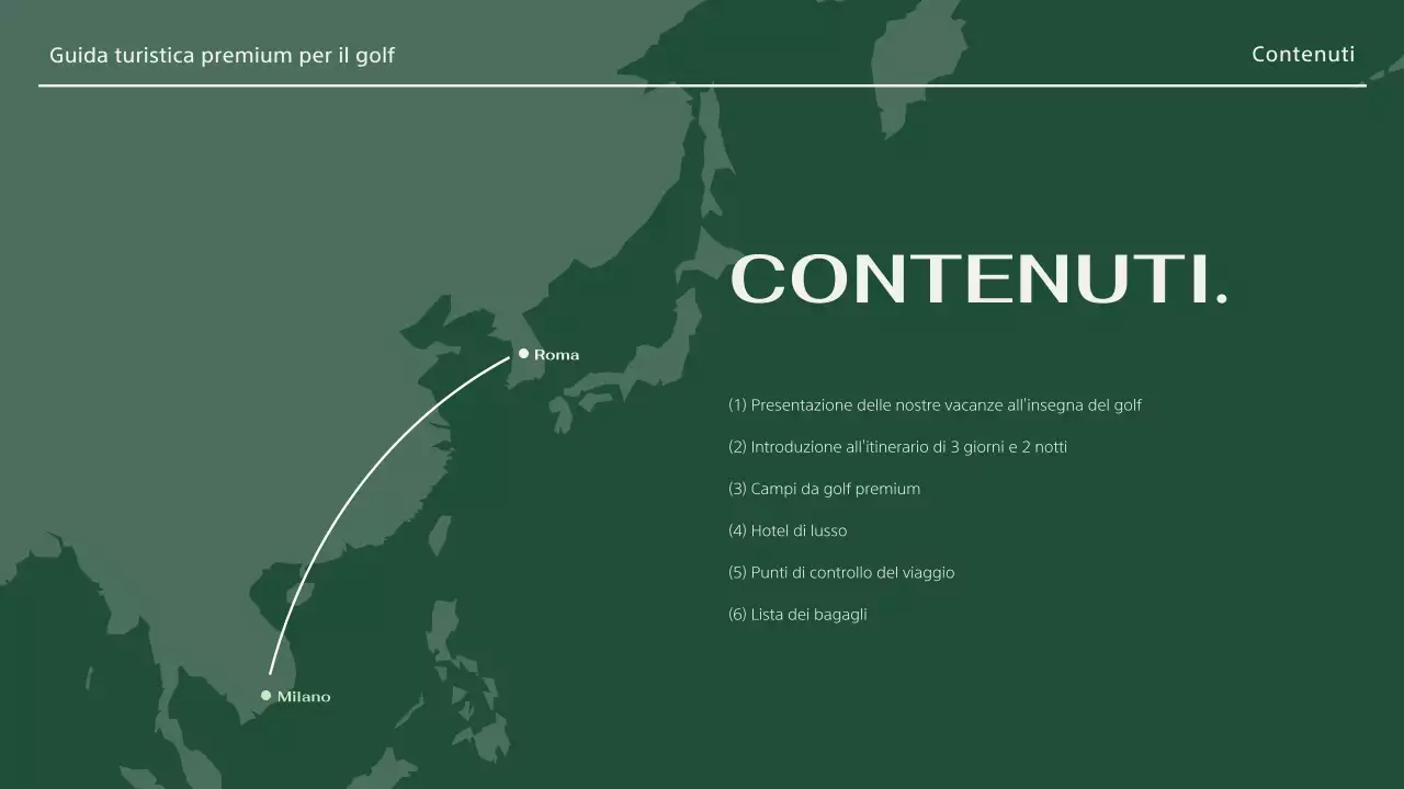 Una moderna guida al golf in kaki e avorio