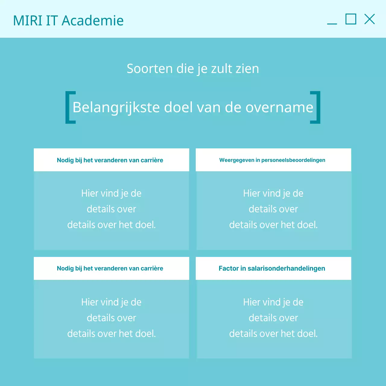 Promoot trendy certificeringscursussen met een lichtblauwe achtergrond